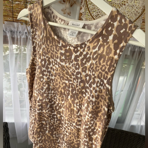 Kate Hill Animal Print Top - Picture 3 of 6